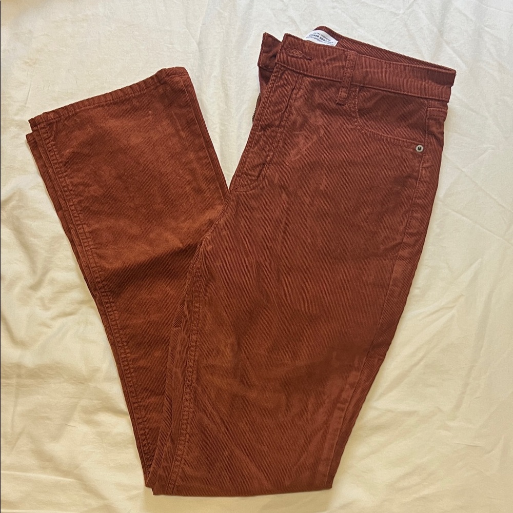 Rust Corduroy Pants